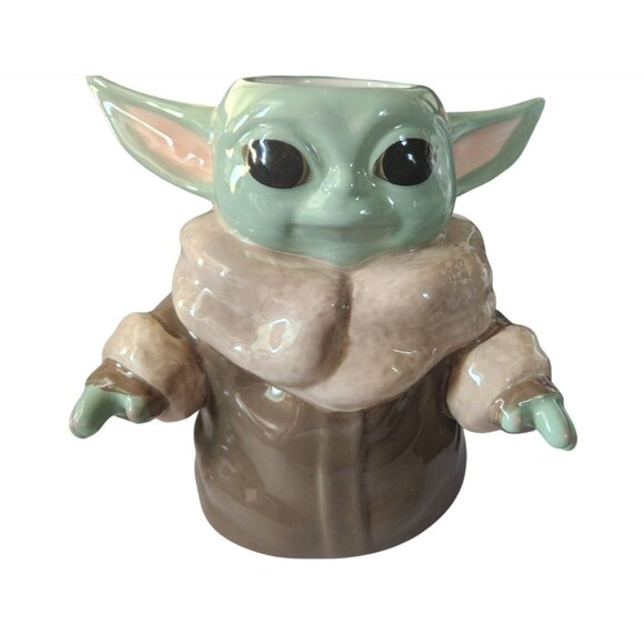 Mug Star Wars Baby Yoda Ceramic Coffee Mug 3D Design 10 Oz Cute & Collectible Gi - Picture 16 of 16